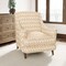 Straw - Beige & Taupe,Gold & Yellow Abstract & Geometric Upholstery Fabric 54 Inches"